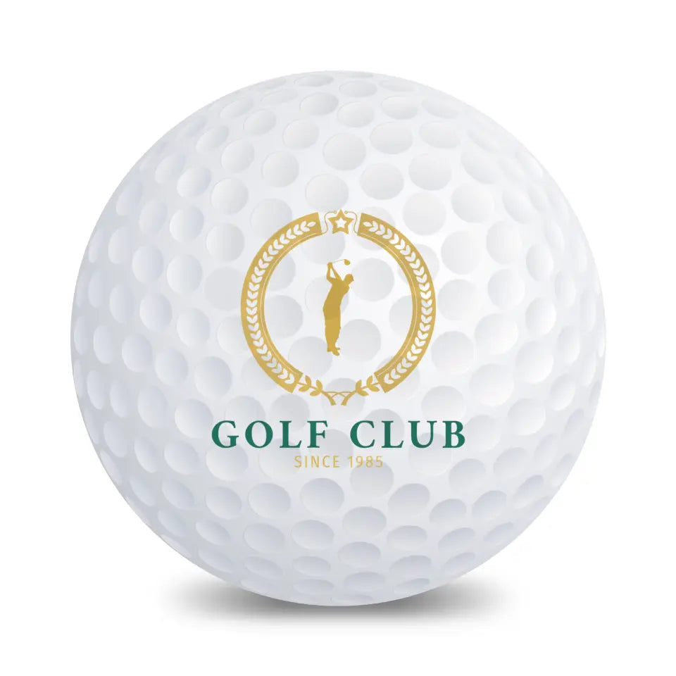 Personalized Logo, Photo, Monogram & Text Golf Ball