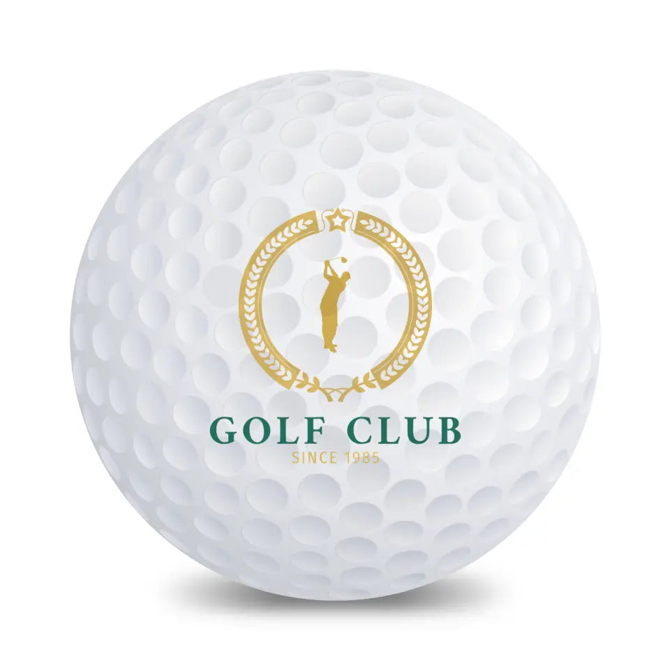Personalized Logo, Photo, Monogram & Text Golf Ball