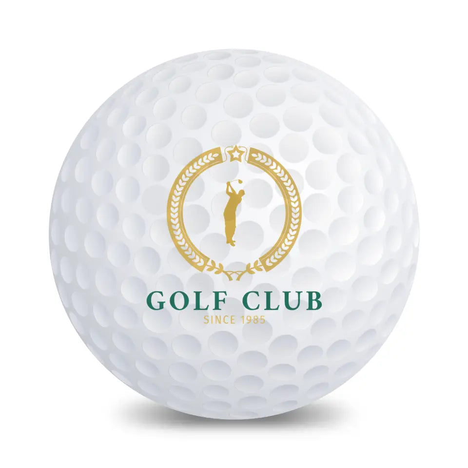Personalized Logo, Photo, Monogram & Text Golf Ball
