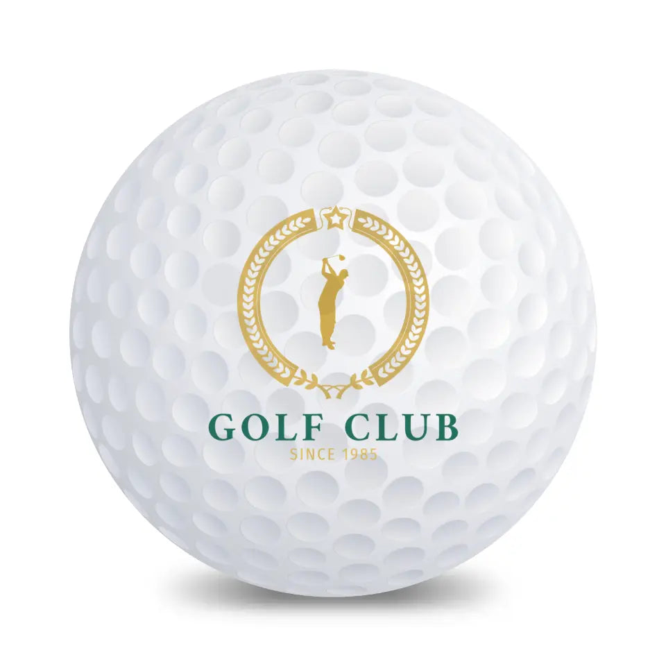 Personalized Logo, Photo, Monogram & Text Golf Ball