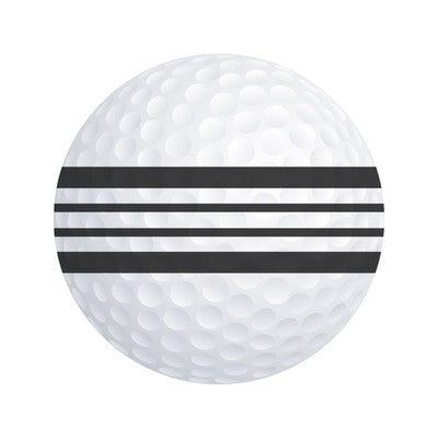 LAB Director Force 3 White Sight Lines Marked Golf Balls