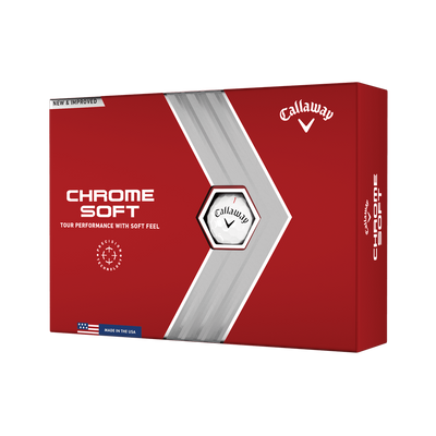 Callaway Chrome Soft Personalized Golf Balls (Dozen)