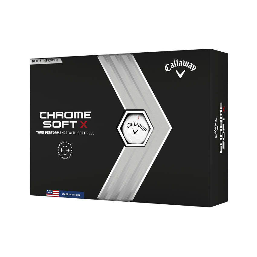 Callaway Chrome Soft X Personalized Golf Balls (Dozen)