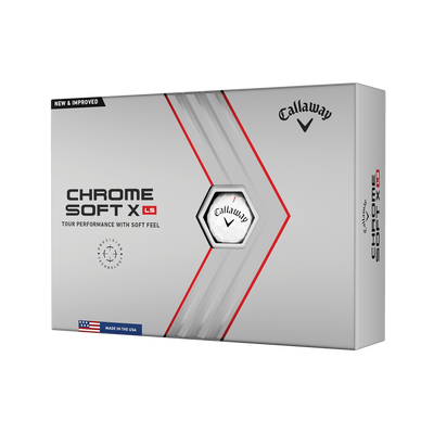 Callaway Chrome Soft X LS Personalized Golf Balls (Dozen)