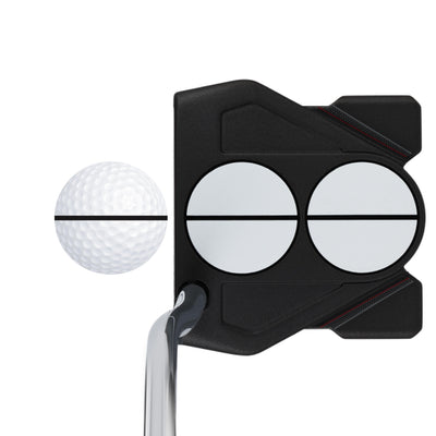 Odyssey 2-Ball Black Tour Lined Series Alignment Marking