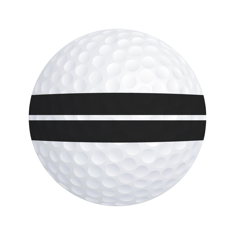 Evnroll ER2 Black Marked Golf Balls