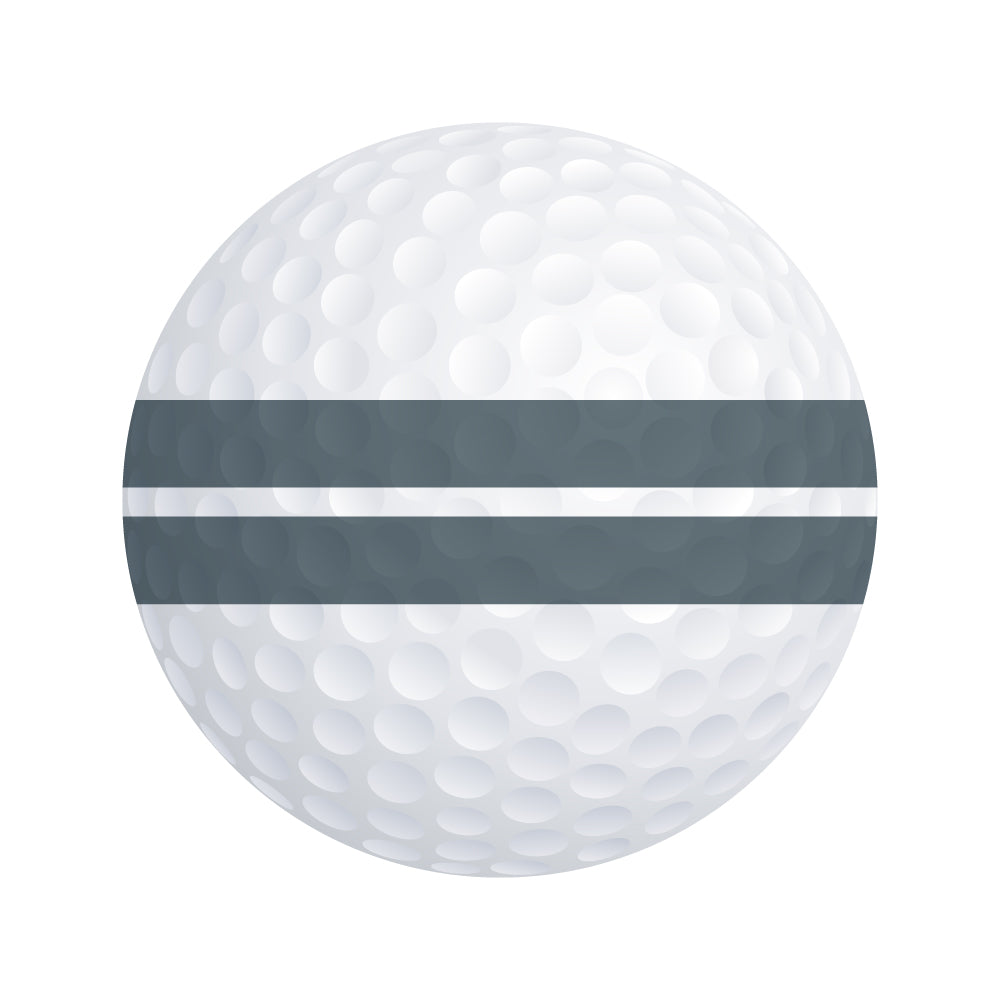 Pyramid Mallet Marked Golf Balls