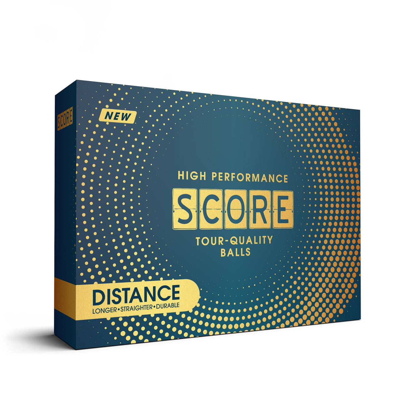 Score Distance Marked Personalized Golf Balls (Dozen)