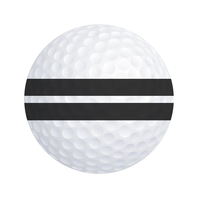 SeeMore PVD FGP Black Blade Marked Golf Balls
