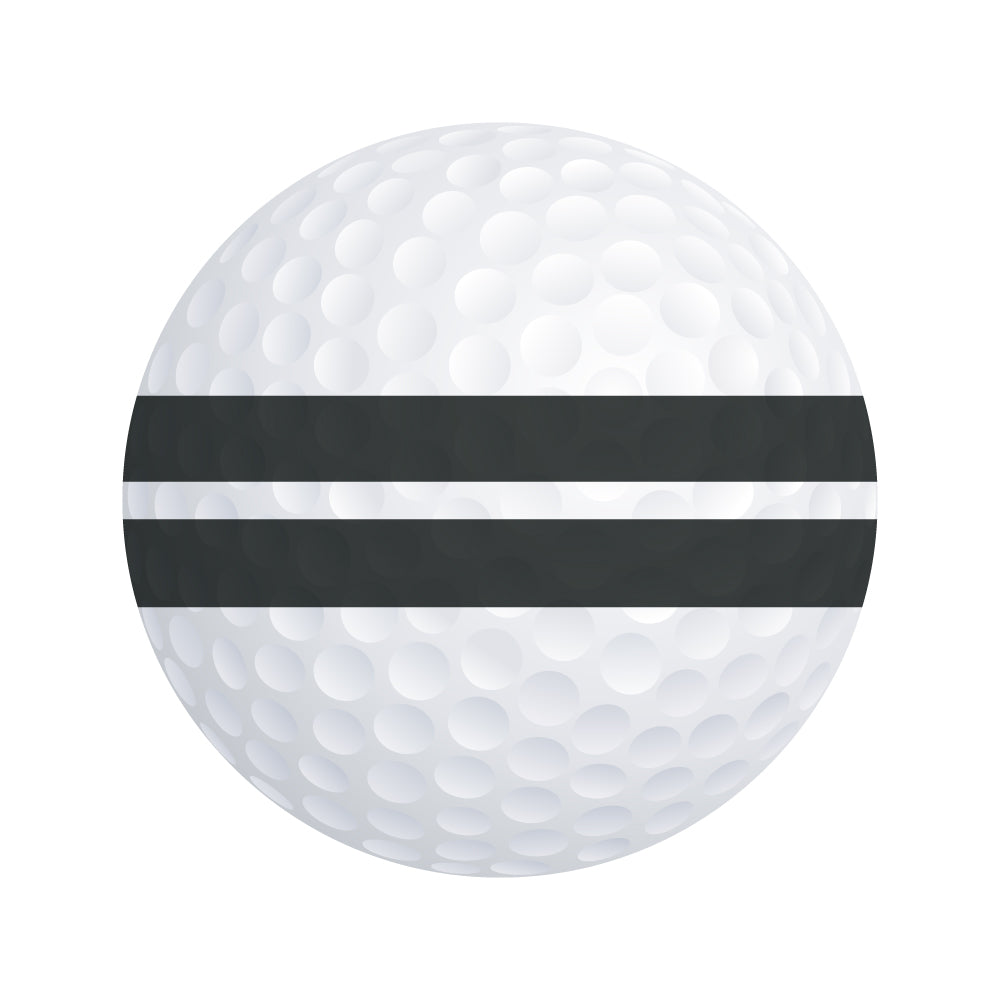 T Squared TS 1104 Mallet Black Marked Golf Balls