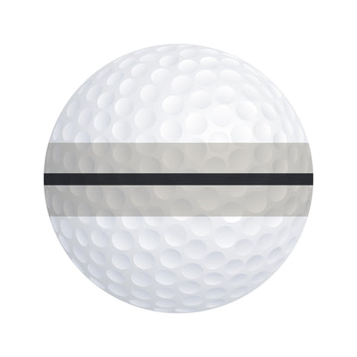 T Squared TS 1104 Mallet Silver Marked Golf Balls