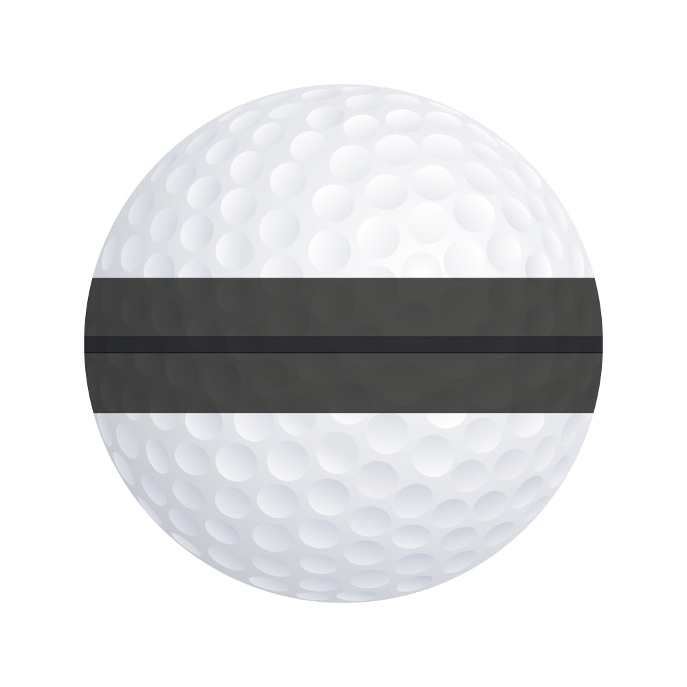 T Squared TS 713 Notch Black Marked Golf Balls