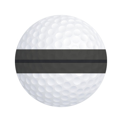 T Squared TS 713 Notch Black Marked Golf Balls