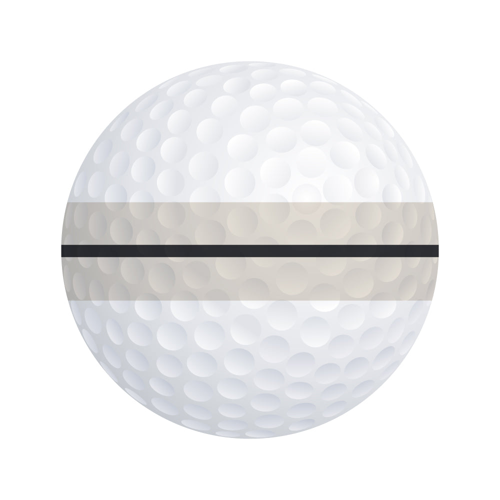 T Squared TS 723 Notch Silver Marked Golf Balls