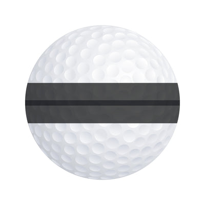 T Squared TS 912 Mid Mallet Black Marked Golf Balls