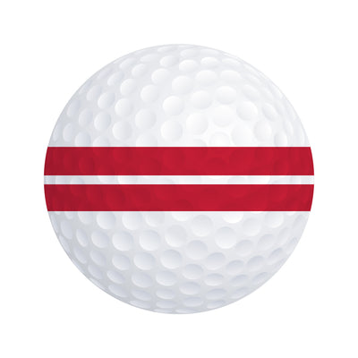 TaylorMade Spider GT Red Marked Golf Balls
