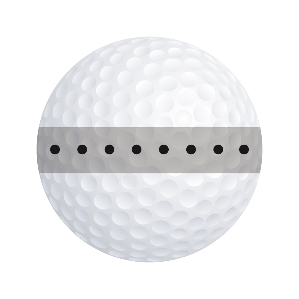 XXIO Black Dot Mallet Marked Golf Balls