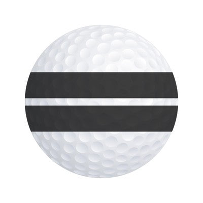 LAB Director Force 3 White Wide Sight Lines Marked Golf Balls