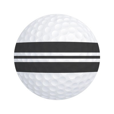 LAB Director Force 2 White Sight Lines Marked Golf Balls