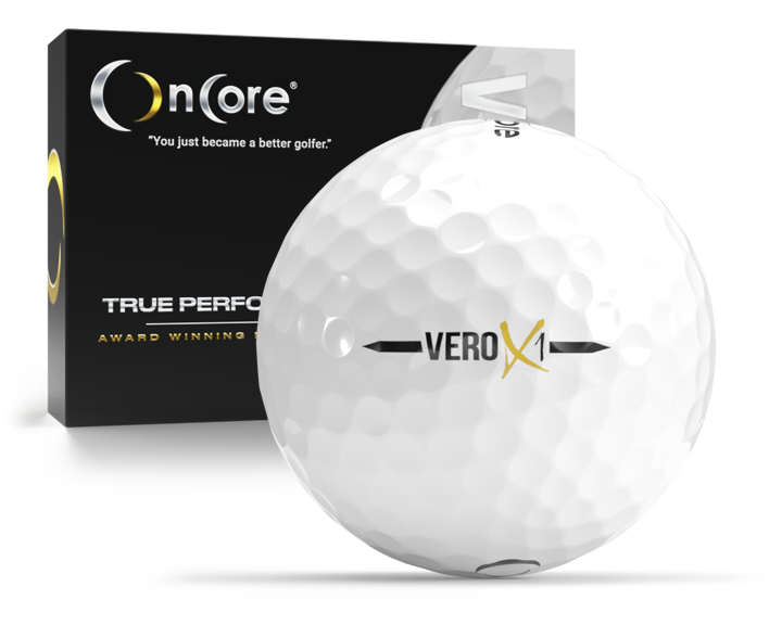 OnCore Vero X1 Personalized Golf Balls (Dozen)