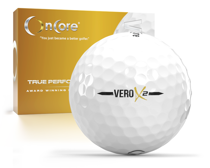 OnCore Vero X2 Personalized Golf Balls (Dozen)